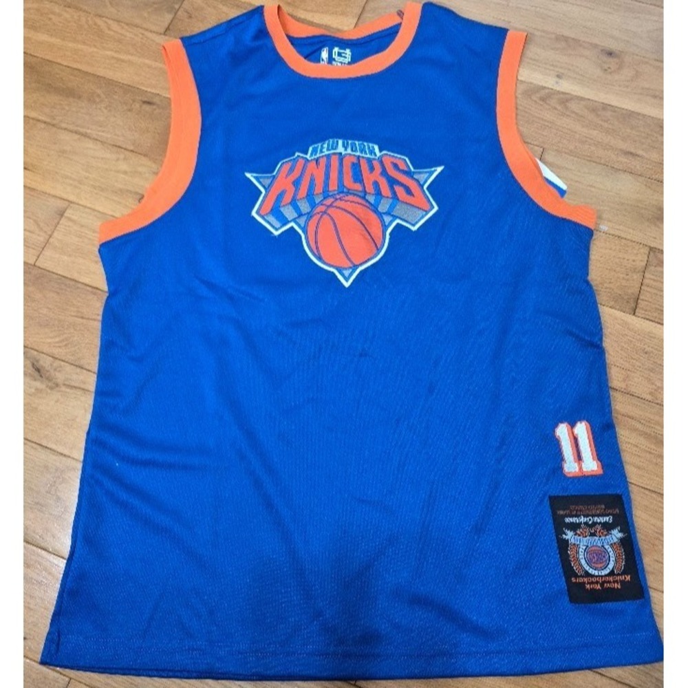 NY Knicks Jalen Brunson 11 Ultra Game NBA Jersey M  Royal Blue One of a Kind NEW